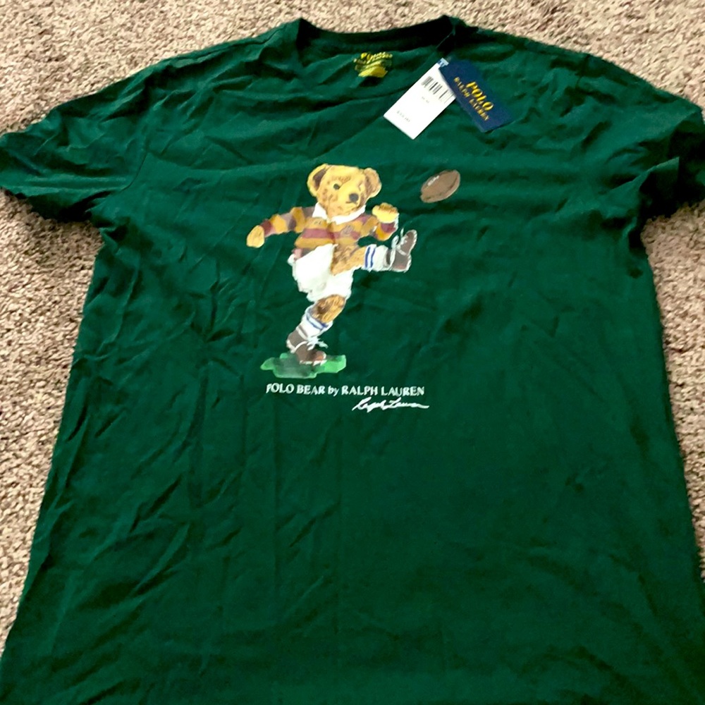 Polo bear tshirt green